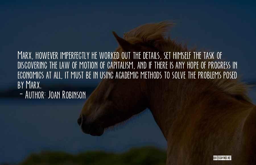 Law And Economics Quotes By Joan Robinson