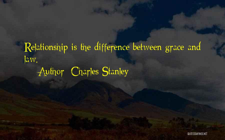 Law And Grace Quotes By Charles Stanley