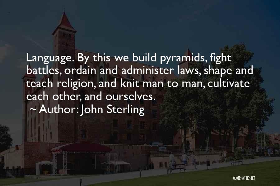 Law And Religion Quotes By John Sterling