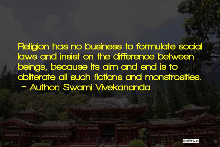 Law And Religion Quotes By Swami Vivekananda