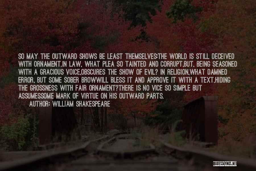 Law And Religion Quotes By William Shakespeare