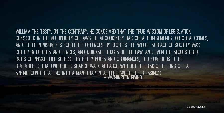 Law In Society Quotes By Washington Irving Law In Society Quotes By Washington Irving