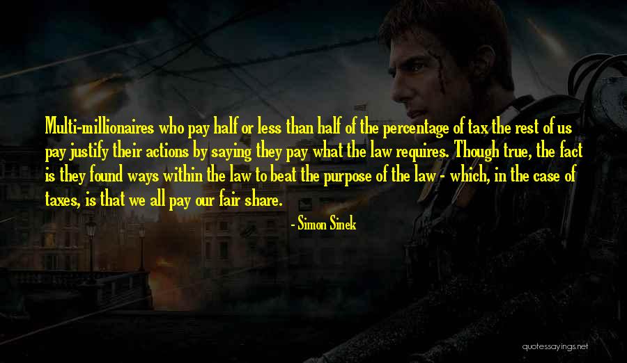 Law Is Not Fair Quotes By Simon Sinek