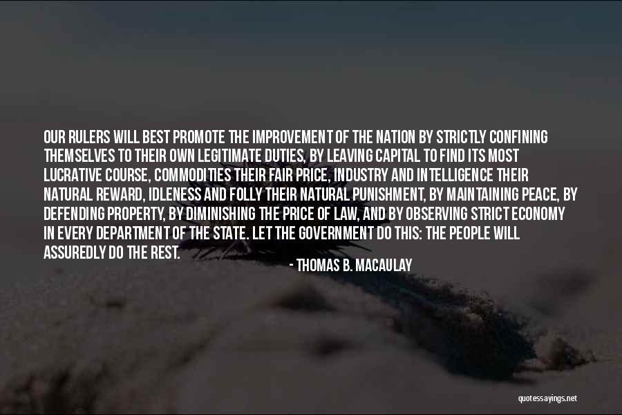 Law Is Not Fair Quotes By Thomas B. Macaulay