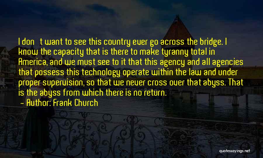 Law Is Quotes By Frank Church