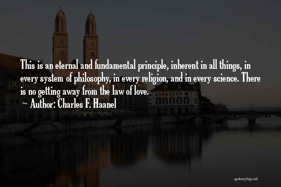 Law Of Attraction Love Quotes By Charles F. Haanel