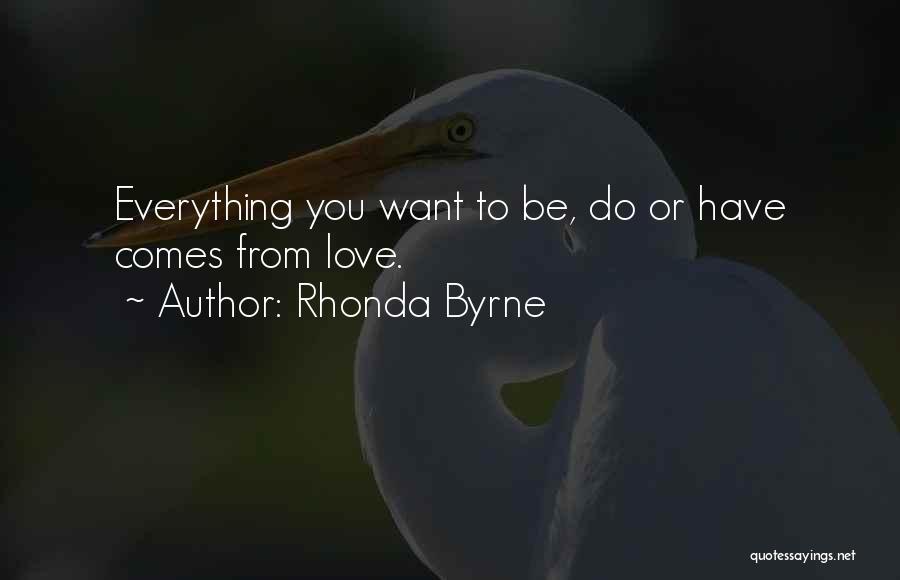Law Of Attraction Love Quotes By Rhonda Byrne