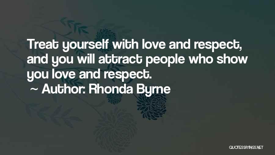 Law Of Attraction Love Quotes By Rhonda Byrne