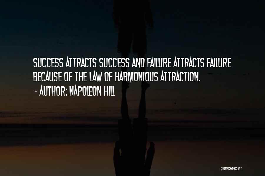 Law Of Attraction Success Quotes By Napoleon Hill