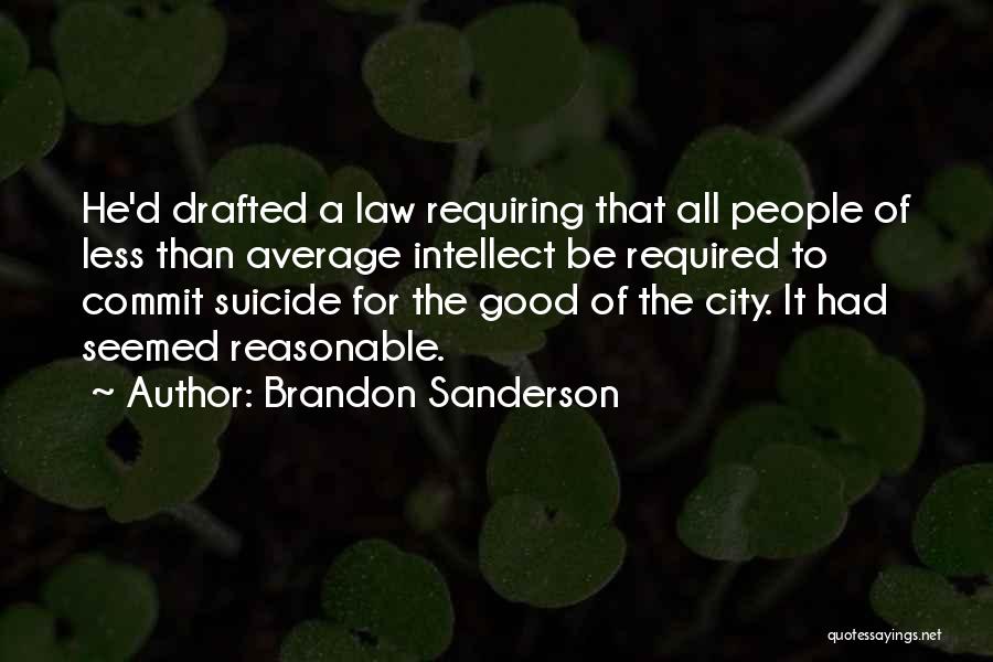 Law Of Average Quotes By Brandon Sanderson