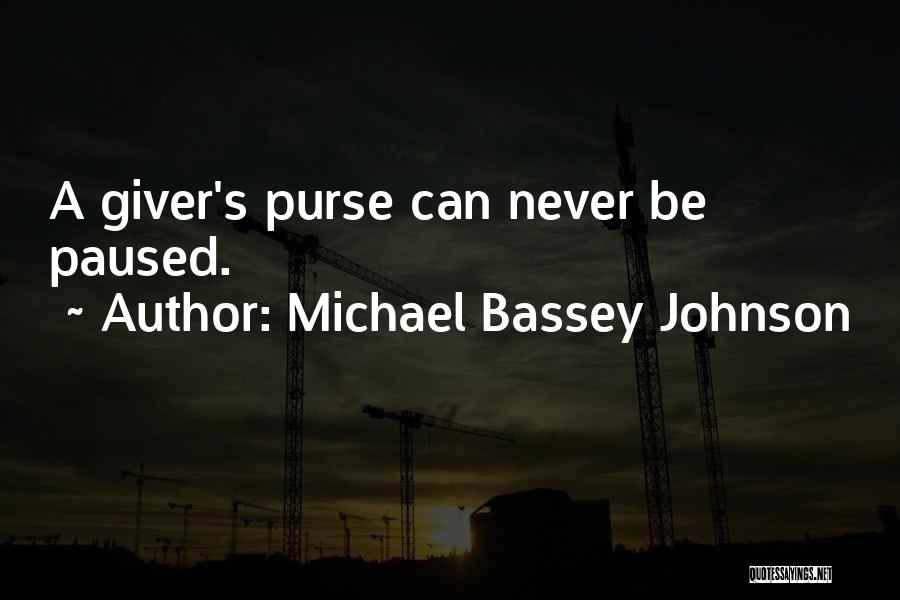 Law Of Giving And Receiving Quotes By Michael Bassey Johnson