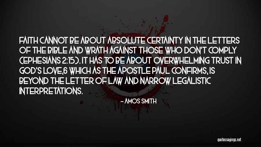 Law Of God Quotes By Amos Smith