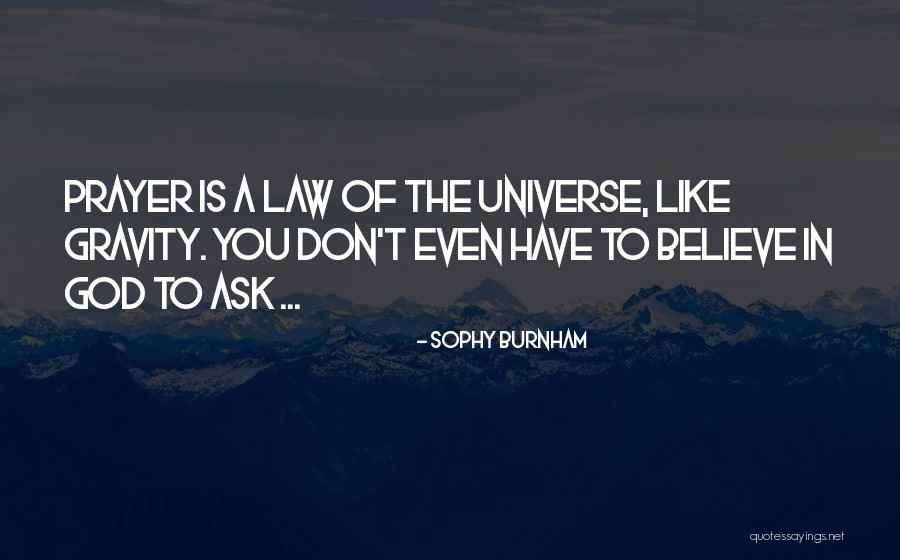 Law Of Gravity Quotes By Sophy Burnham