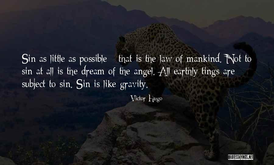 Law Of Gravity Quotes By Victor Hugo