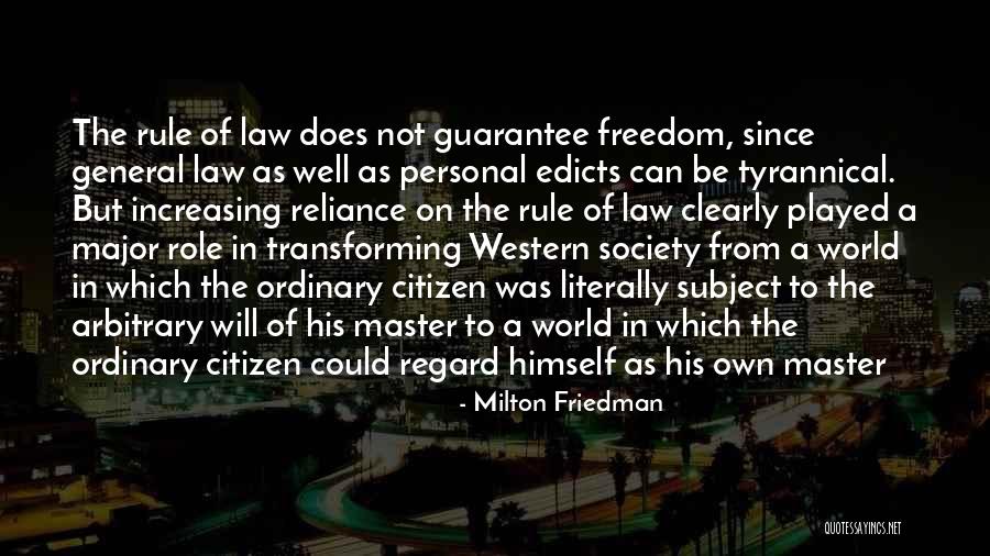 Law Of Increasing Quotes By Milton Friedman Law Of Increasing Quotes By Milton Friedman
