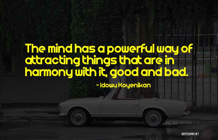 Law Of Power Quotes By Idowu Koyenikan