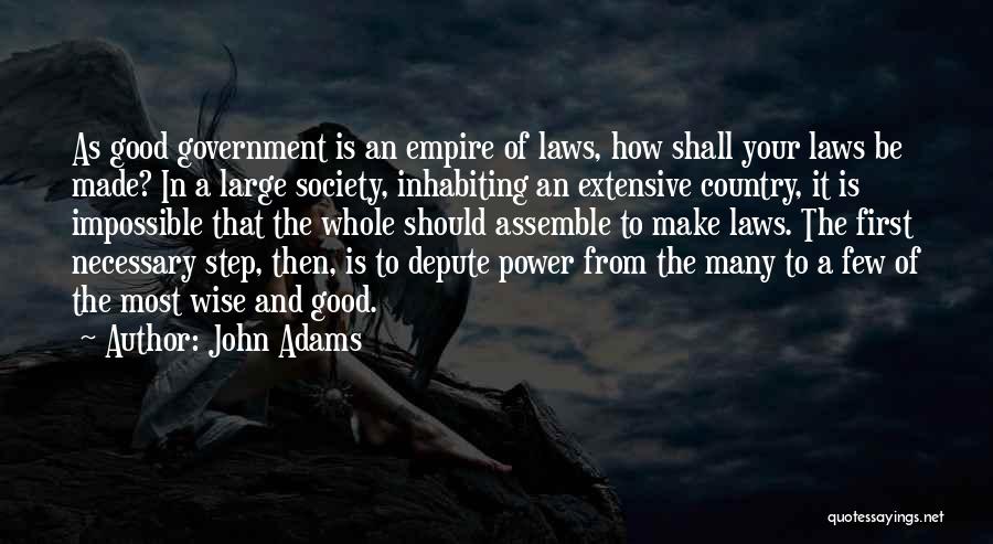 Law Of Power Quotes By John Adams