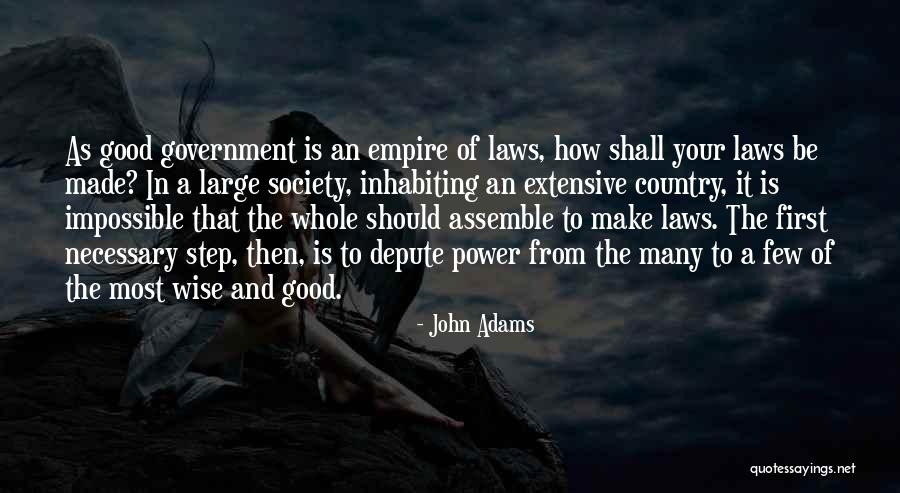 Law Of Power Quotes By John Adams