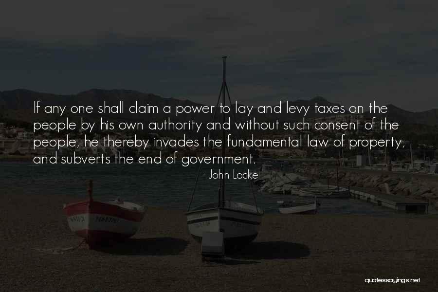 Law Of Power Quotes By John Locke