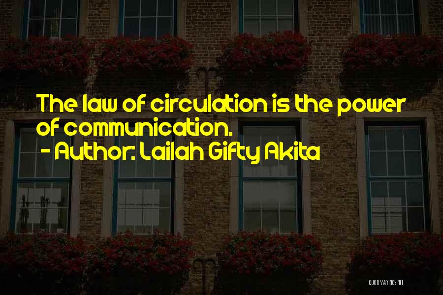 Law Of Power Quotes By Lailah Gifty Akita
