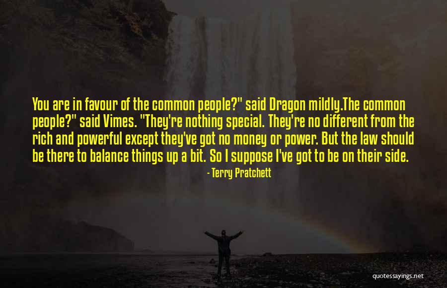 Law Of Power Quotes By Terry Pratchett