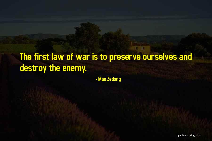 Law Of War Quotes By Mao Zedong Law Of War Quotes By Mao Zedong