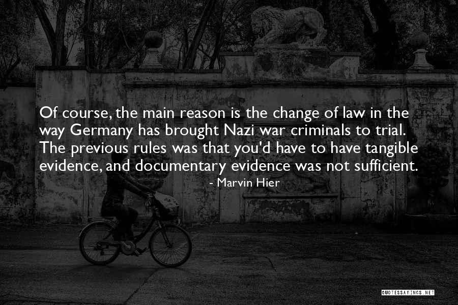Law Of War Quotes By Marvin Hier Law Of War Quotes By Marvin Hier