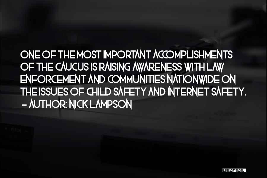 Law Quotes By Nick Lampson