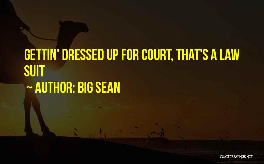 Law Suits Quotes By Big Sean
