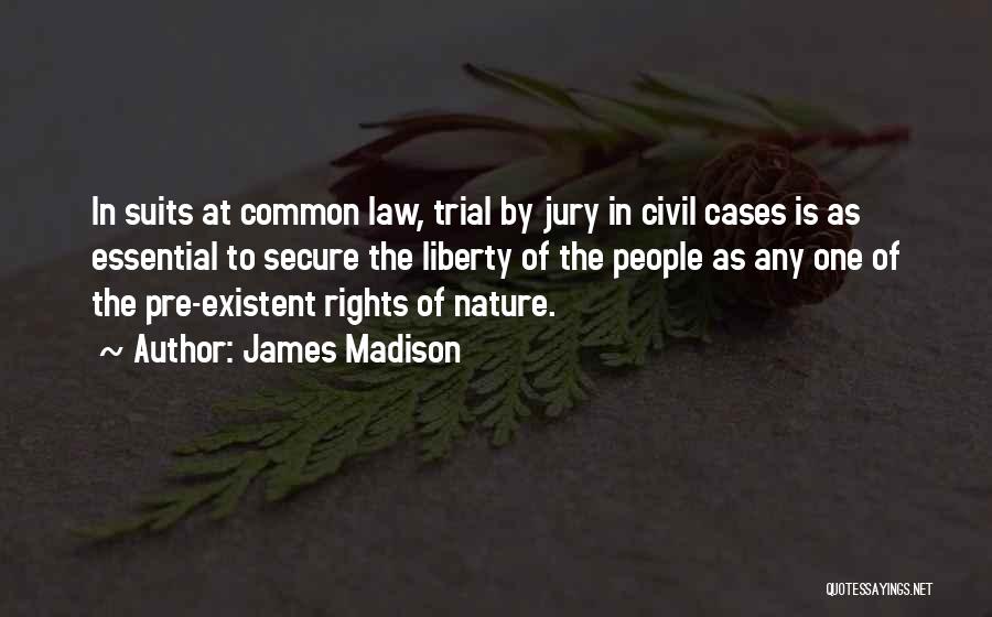 Law Suits Quotes By James Madison