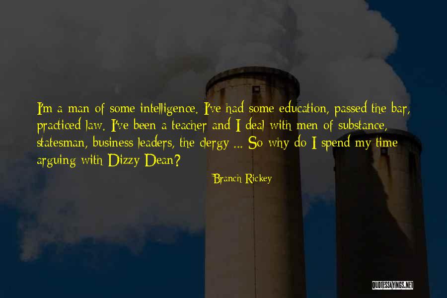 Law With Business Quotes By Branch Rickey Law With Business Quotes By Branch Rickey