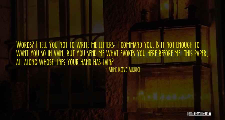 Lawful Presence Quotes By Anne Reeve Aldrich Lawful Presence Quotes By Anne Reeve Aldrich