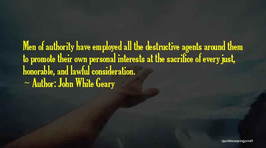 Lawful Quotes By John White Geary