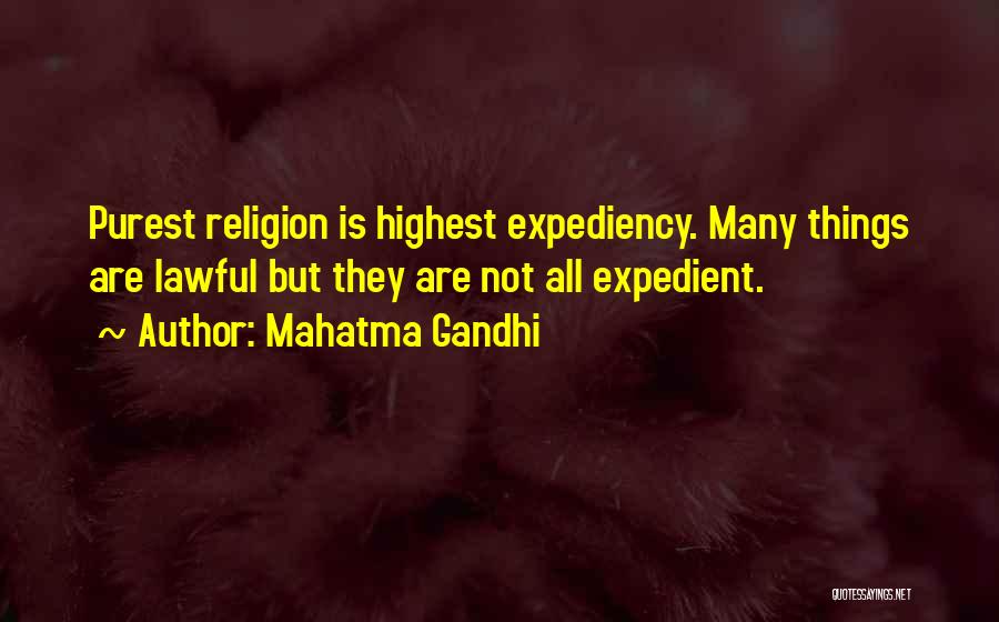 Lawful Quotes By Mahatma Gandhi