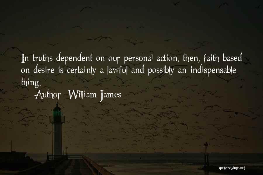 Lawful Quotes By William James