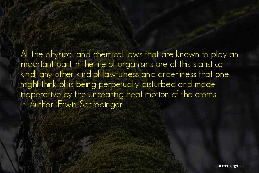Lawfulness Quotes By Erwin Schrodinger