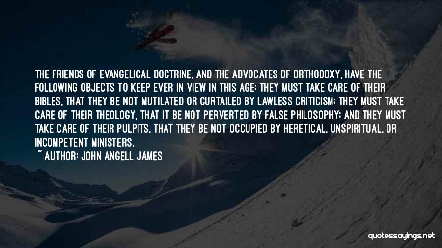 Lawless Quotes By John Angell James