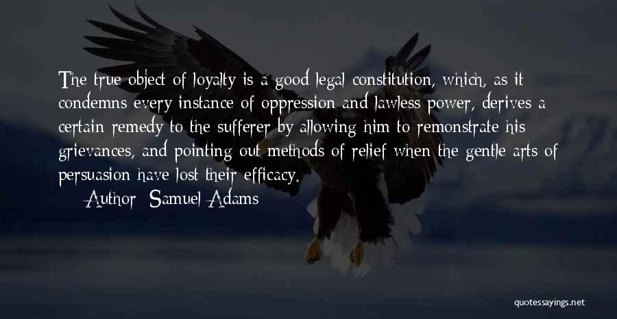 Lawless Quotes By Samuel Adams