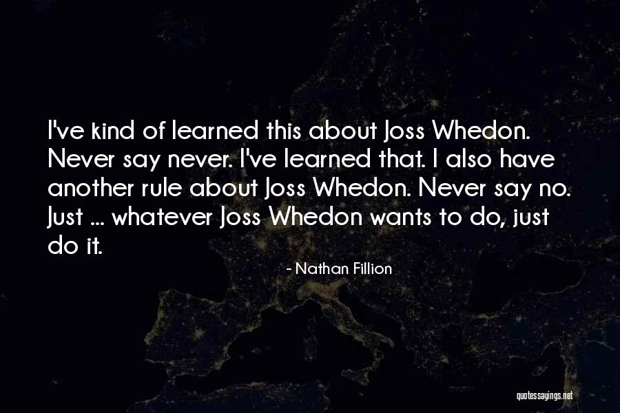 Lawlis Family Hospice Quotes By Nathan Fillion Lawlis Family Hospice Quotes By Nathan Fillion