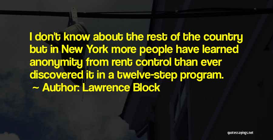 Lawrence Block Quotes 1447605