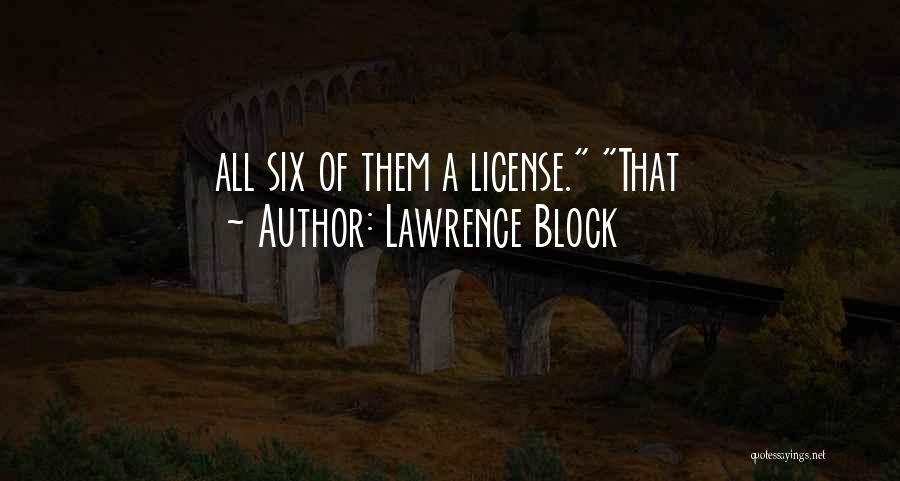 Lawrence Block Quotes 1800790