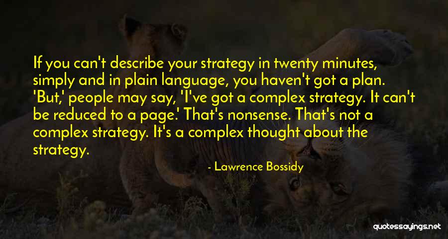 Lawrence Bossidy Quotes 1725858