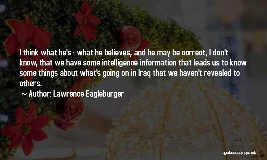 Lawrence Eagleburger Quotes 294978