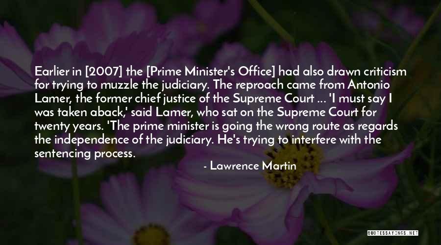 Lawrence Martin Quotes 327802