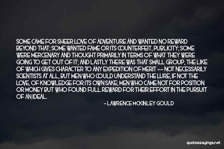 Lawrence McKinley Gould Quotes 1327595 Lawrence McKinley Gould Quotes 1327595