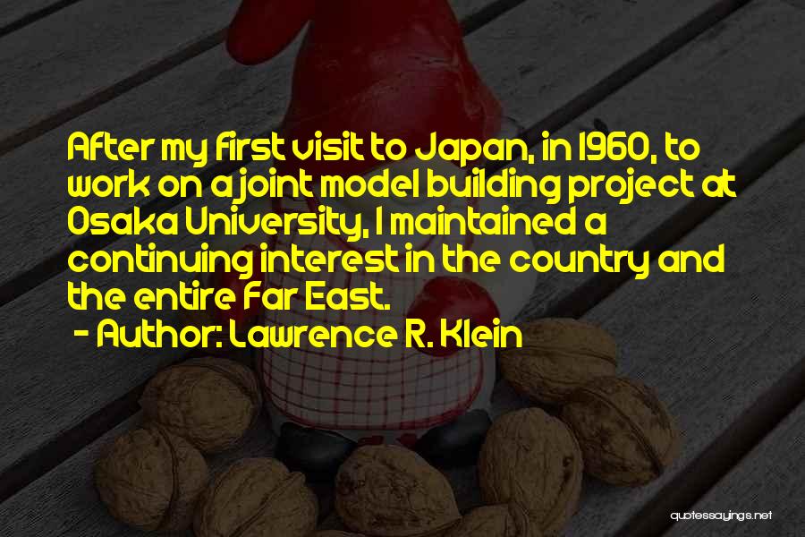 Lawrence R. Klein Quotes 1106246