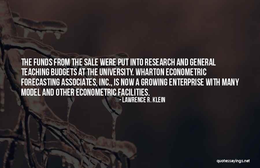 Lawrence R. Klein Quotes 2128005