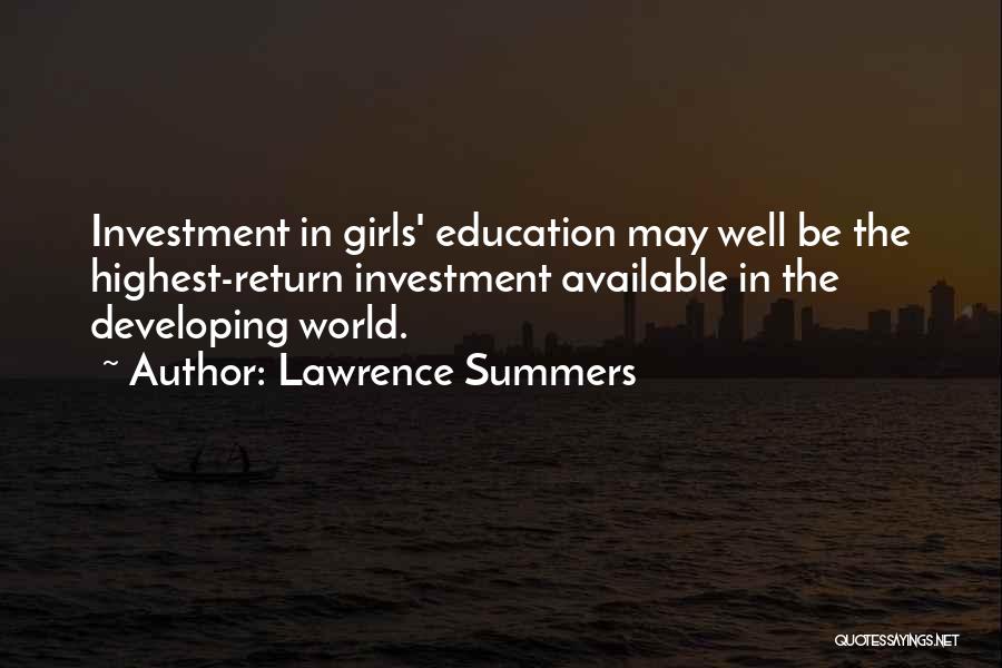 Lawrence Summers Quotes 1589699