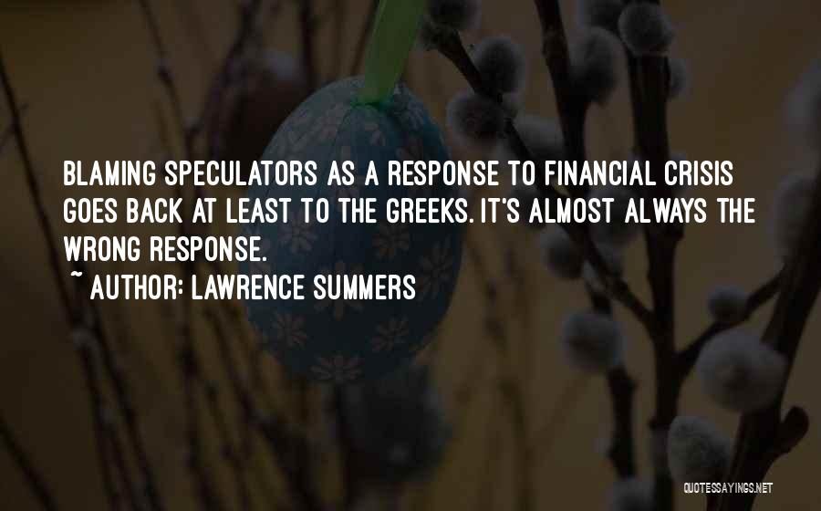 Lawrence Summers Quotes 802431