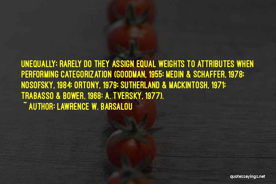 Lawrence W. Barsalou Quotes 1206022